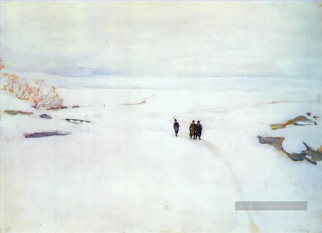 l’hiver rostov le grand 1906 Konstantin Yuon Peintures à l'huile